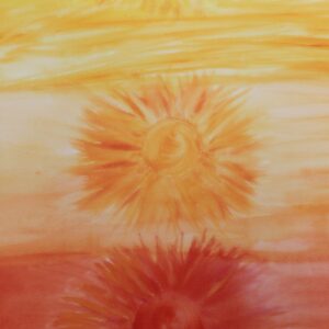 Chakras painting by Michelle Doiron